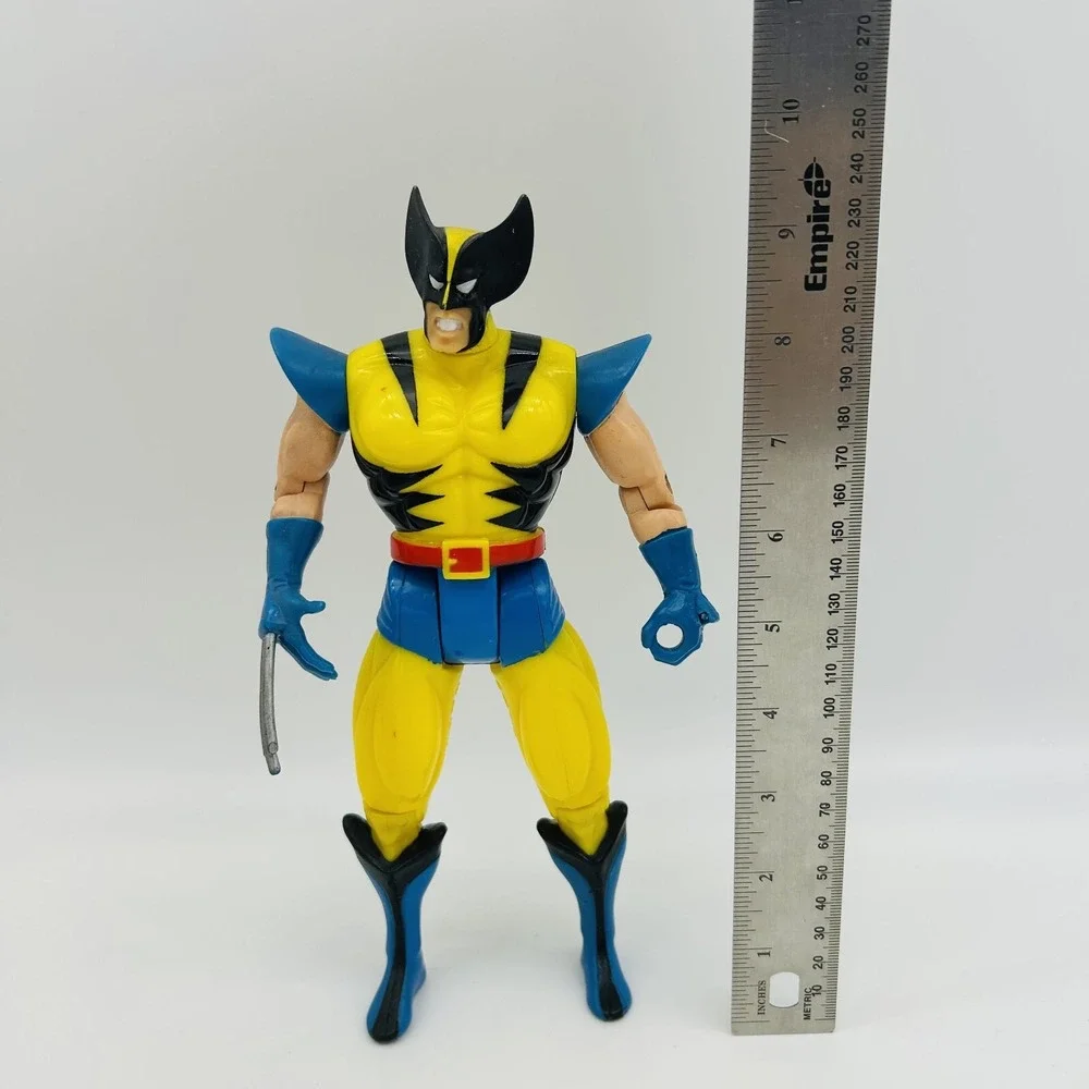 VINTAGE Wolverine Action Figure Toy Biz Deluxe 10 inch 1993 Marvel Uncanny X-Men